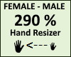 Hand Scaler 290%