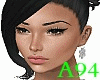 Clear black eyebrows