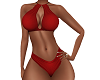 Red Designer Bikini