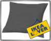 loft ikea grey pillow