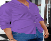 H l Purple Rolled Shirt
