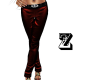 dark red leather pants