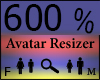 Any Avatar Size,600%