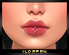D! Lip Piercing Silver