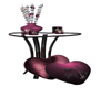 Romantic kiss table