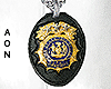𝒜. Comm. Neck Badge
