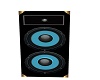 nice blue speakers