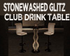 STONEWASHED GLITZ TABLE