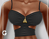 Black Halter Top 
