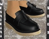 Shiny Black Loafers