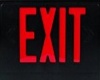 Industrial Exit Sign