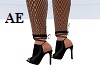 Black Latex Shoes