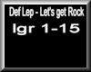 Def Lep - Let's get Rock