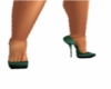 Teal Butterfly shoes