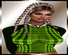 Ayasha Plaid Top Green