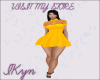 *K*Sexy Yellow Dress