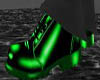[DA] green pvc boots