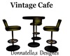 vintage cafe table