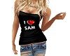 I Love Sam Top