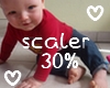 м| 30% Baby Scaler