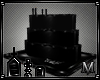 *M* Dark Coffin Cake