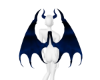 Blue Wings and horns dem