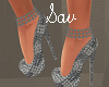 Silver Bling Pumps