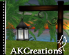 (AK)Cabin post lantern