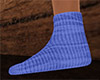 Blue Gray Socks flat 1 F