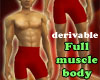 Full Muscular Bodysuit
