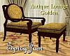 Antique Lounge golden