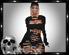CS Ripped Dress Blk