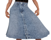 jean skirt