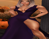 darkesst purple dress