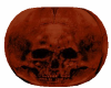 Red Skull Vase
