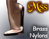(MSS) Brass Heels