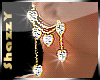 *S*Gold Diamond Earrings