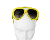 Aviator glasses yellow H