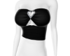 Heart Black Top
