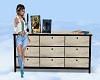 blue/grey dresser