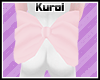 Ku~ Rear bow pink