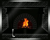 Vintage Black Fireplace