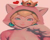 cat peach.