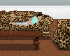 leopard print love couch