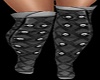 Eve Goth Grey Boots