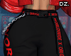 D. Red Chain Joggers