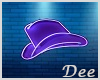 Neon Blue Cowboy Hat