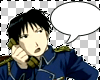 Roy ordering pizza