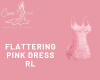 Flattering Pink Dress RL
