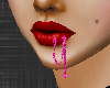*-*Pink Pierced Mouth/L